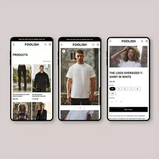 We recently launched a custom Shopify website for @we.are.foolish A...